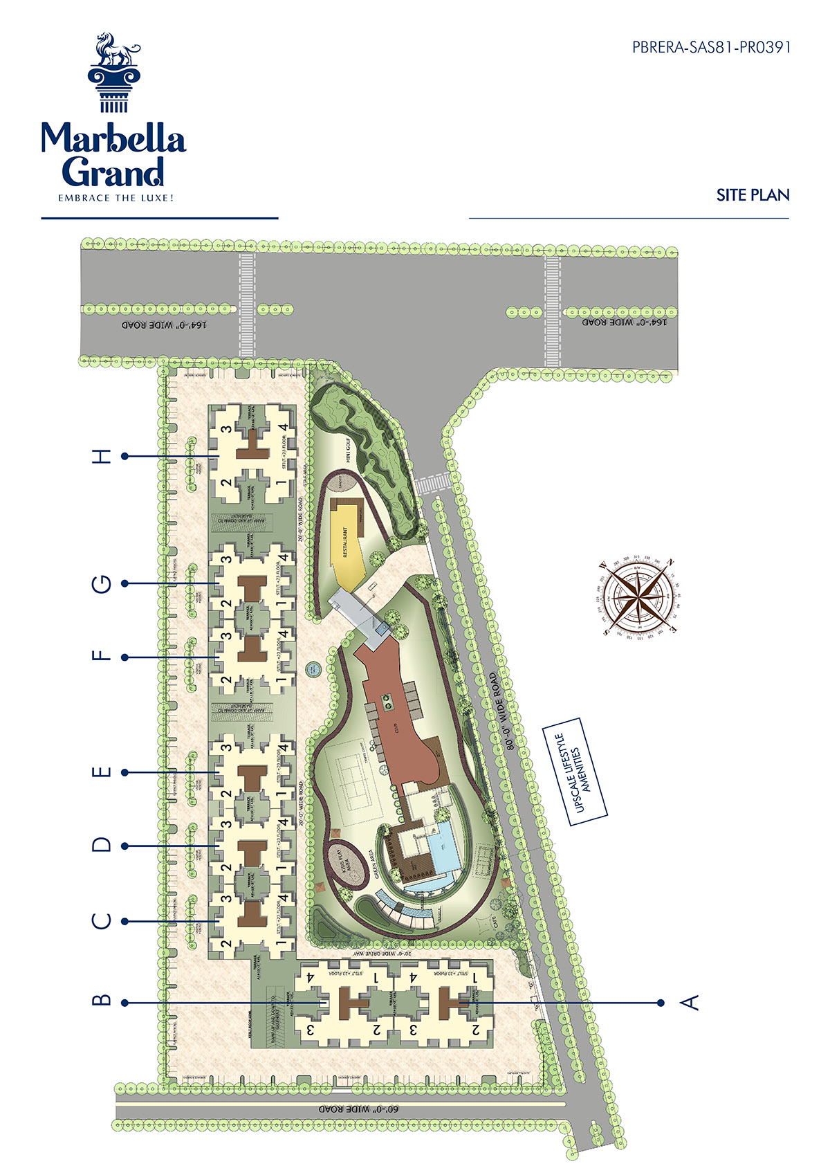 Marbella Grand site plan