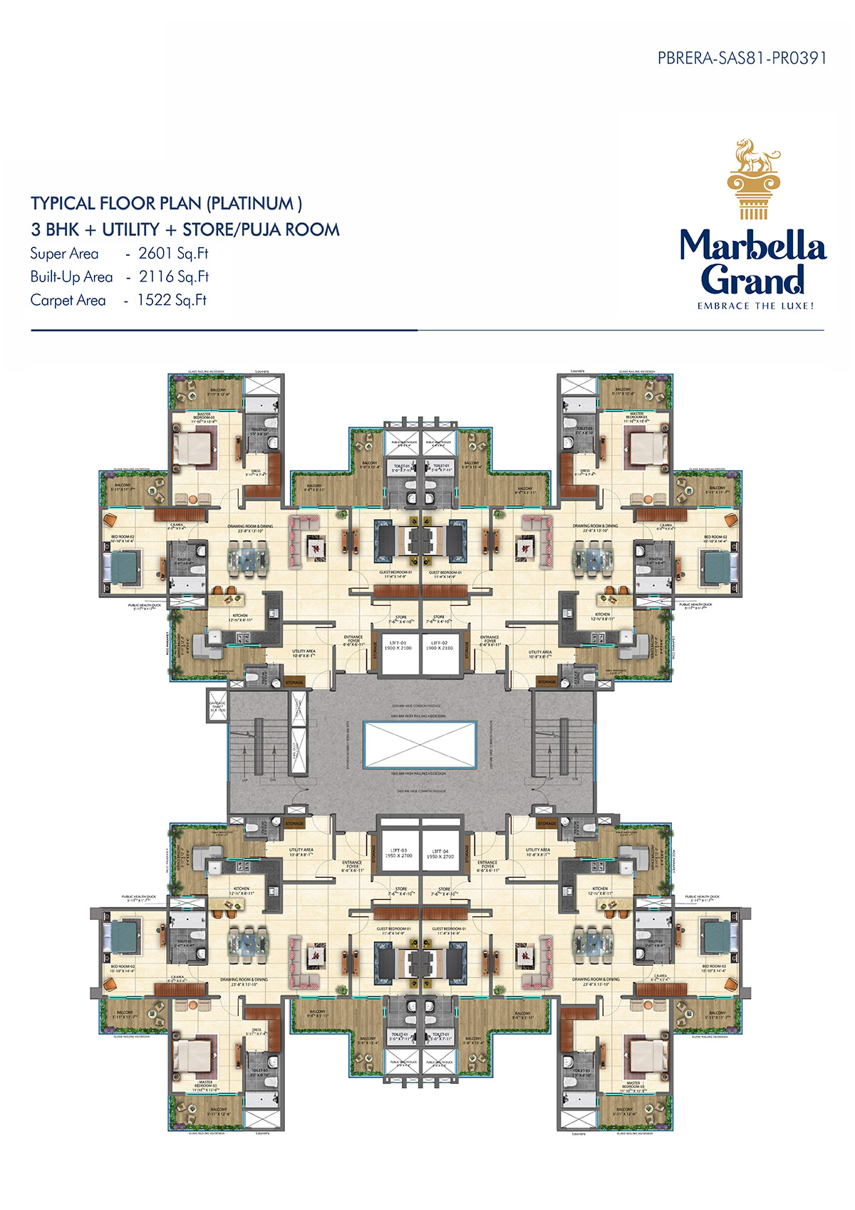Marbella Grand site plan