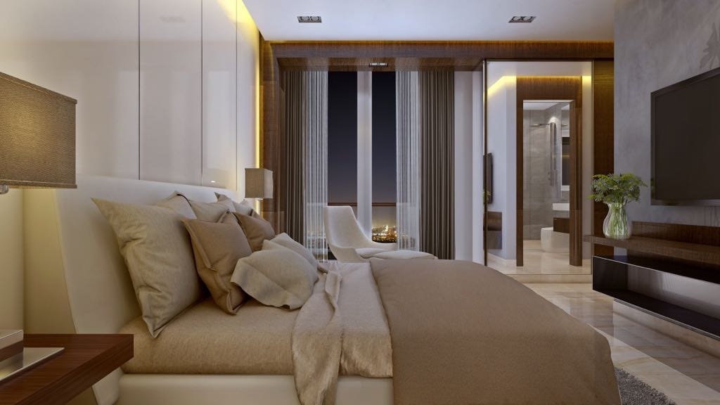 Luxury bedroom interior design